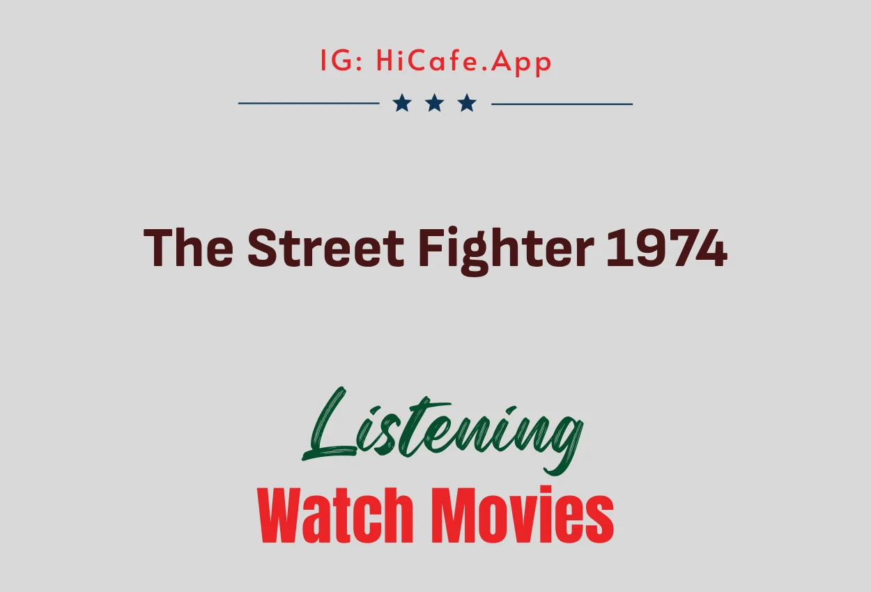The Street Fighter 1974