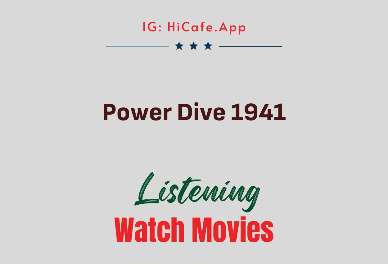 Power Dive 1941