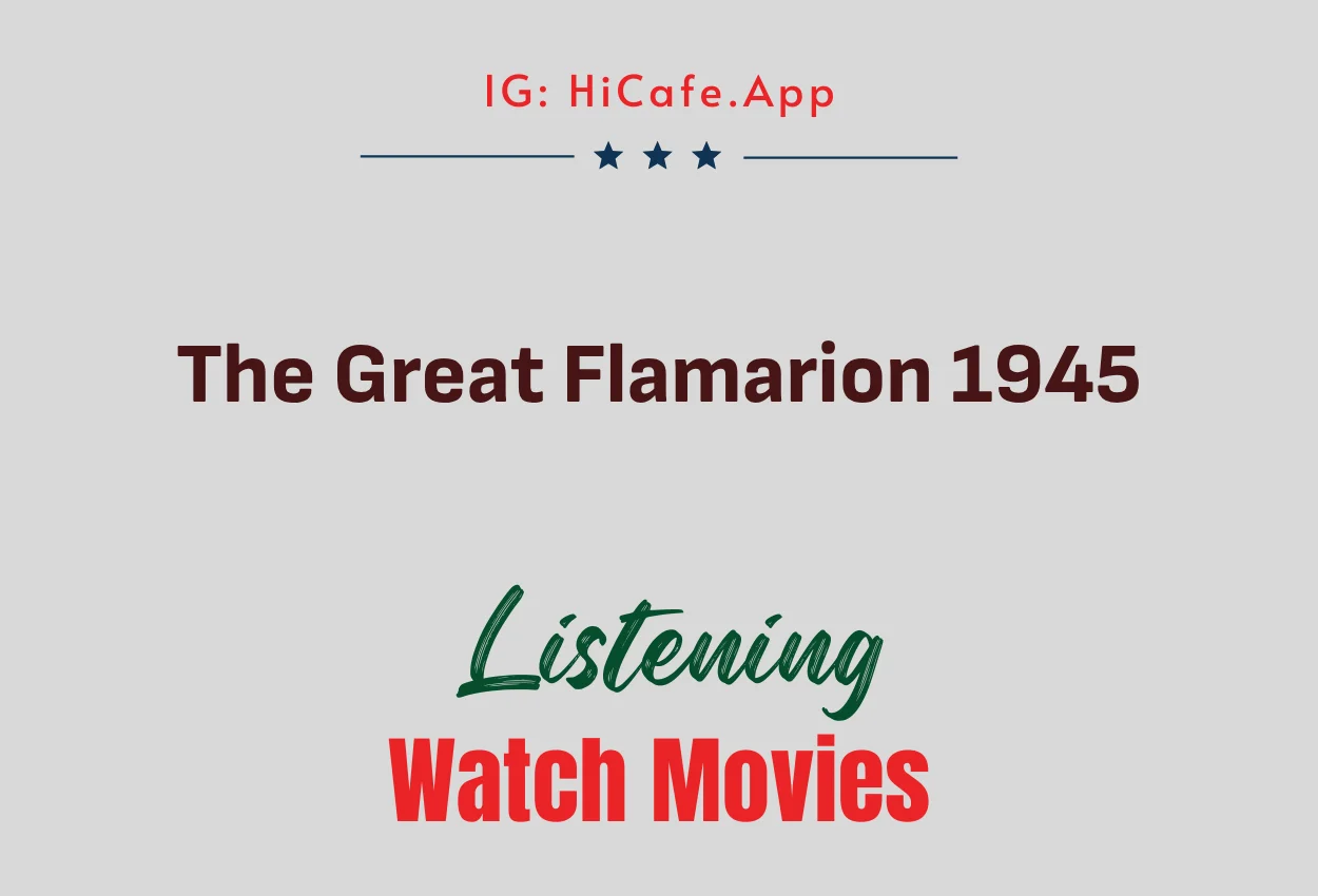 The Great Flamarion 1945