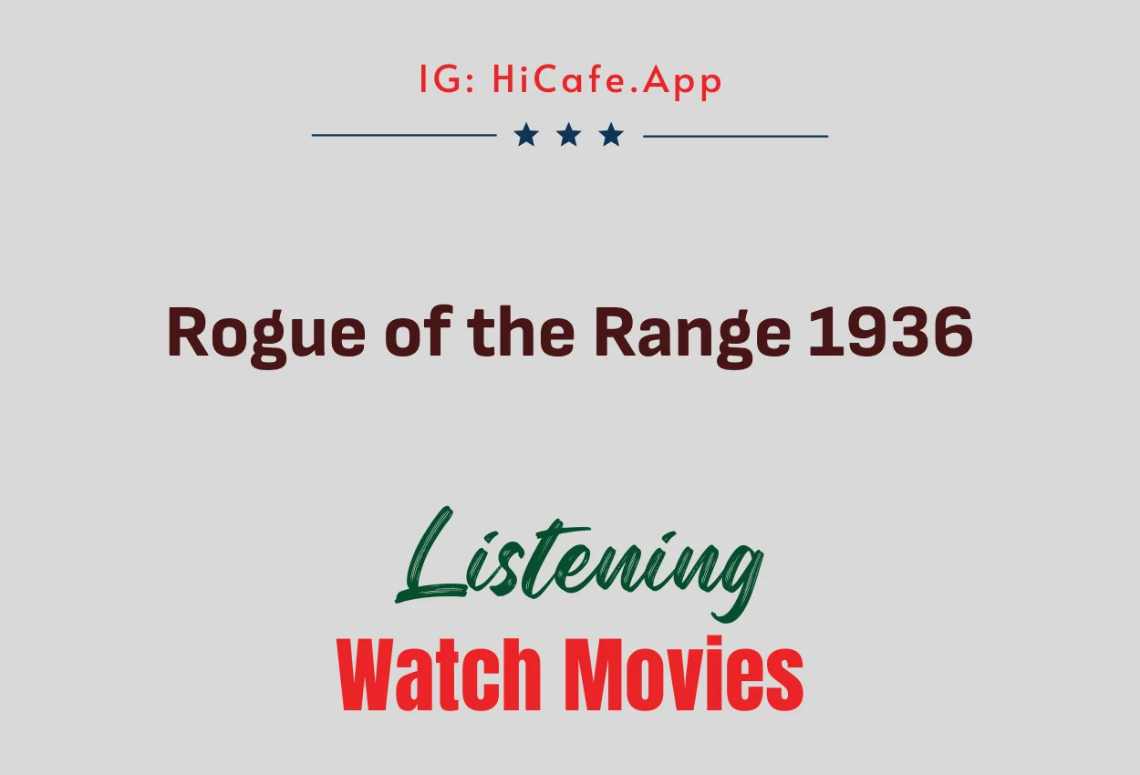 Rogue of the Range 1936