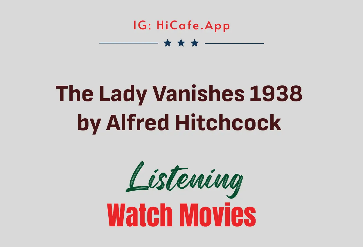 The Lady Vanishes 1938