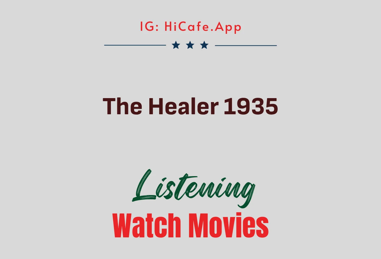 The Healer 1935