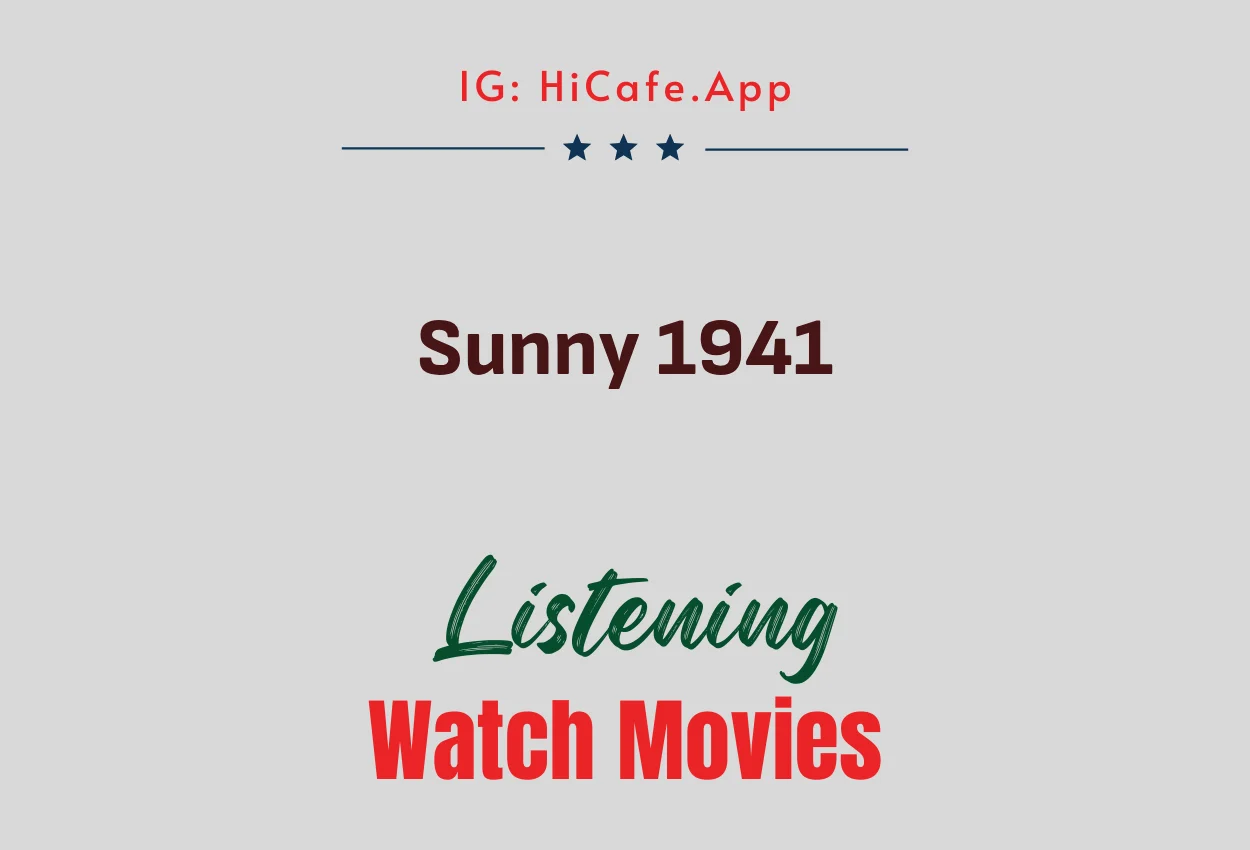 Sunny 1941