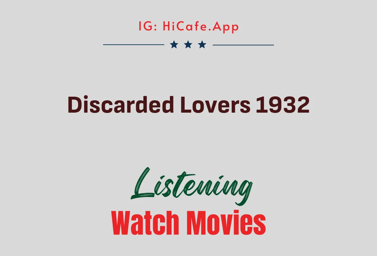 Discarded Lovers 1932