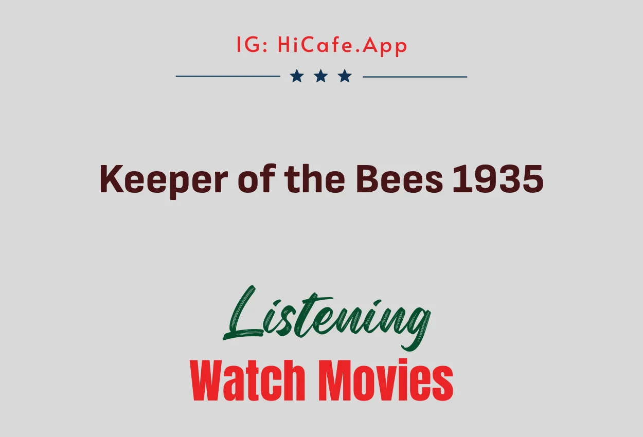 Keeper of the Bees 1935