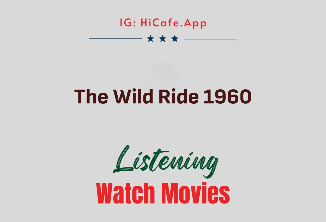 The Wild Ride 1960