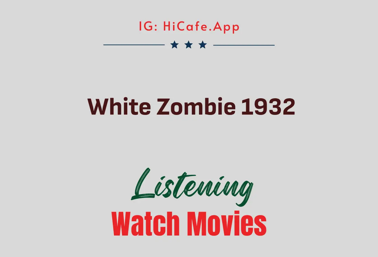 White Zombie 1932