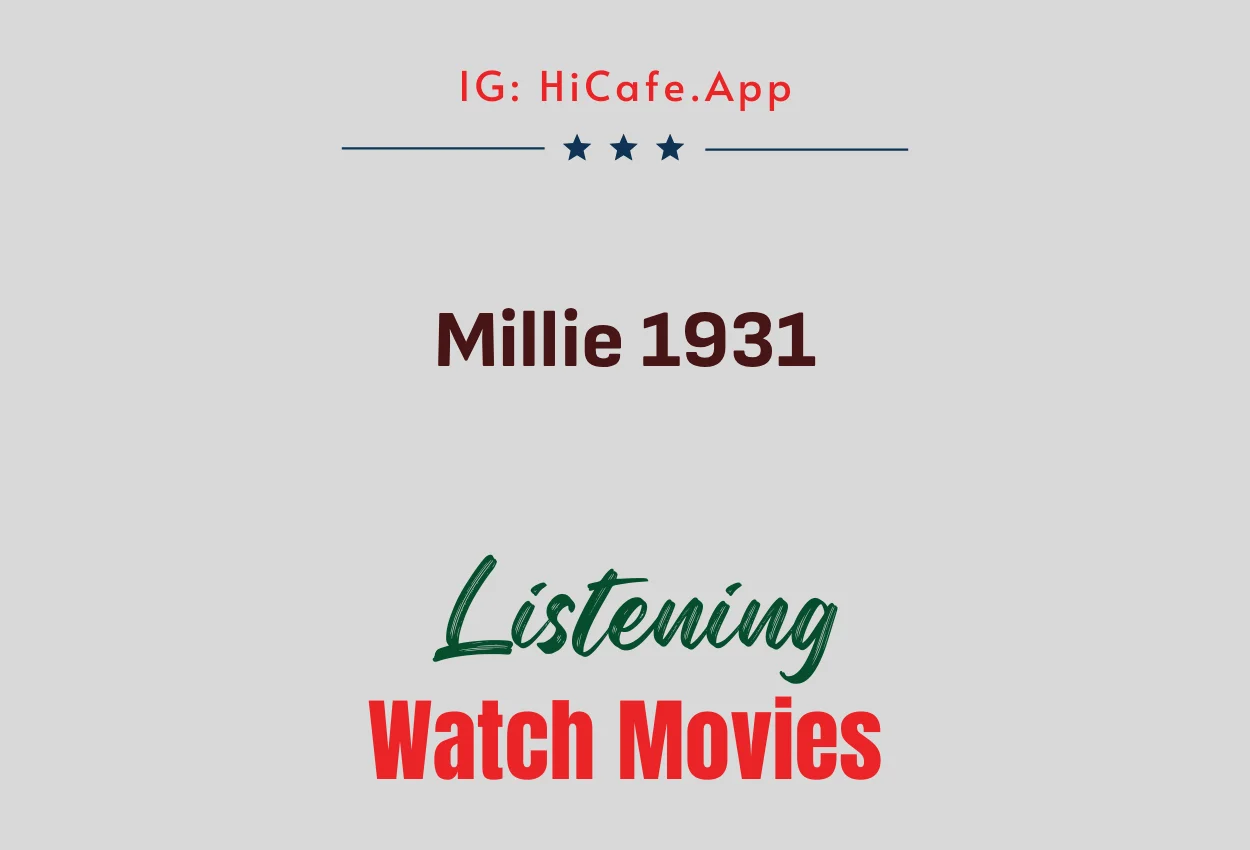 Millie 1931