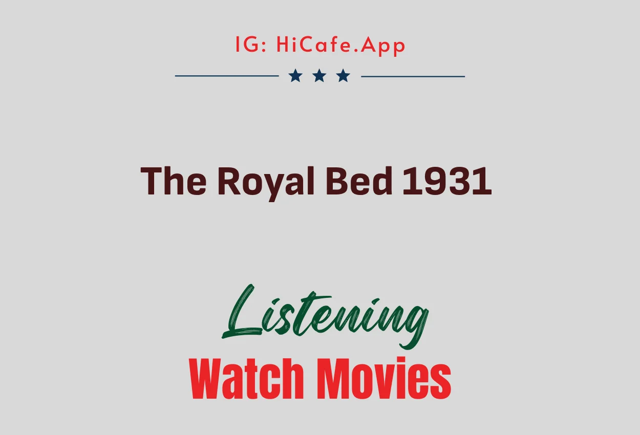 The Royal Bed 1931