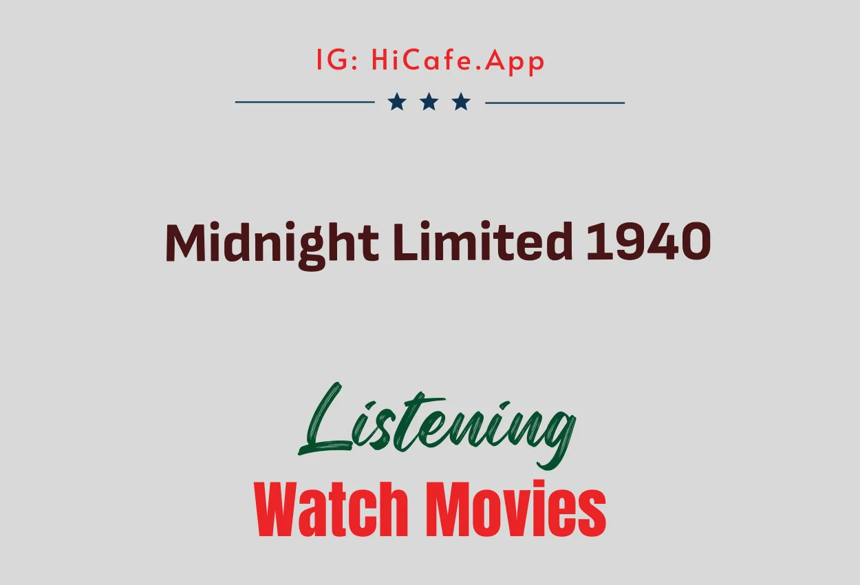 Midnight Limited 1940