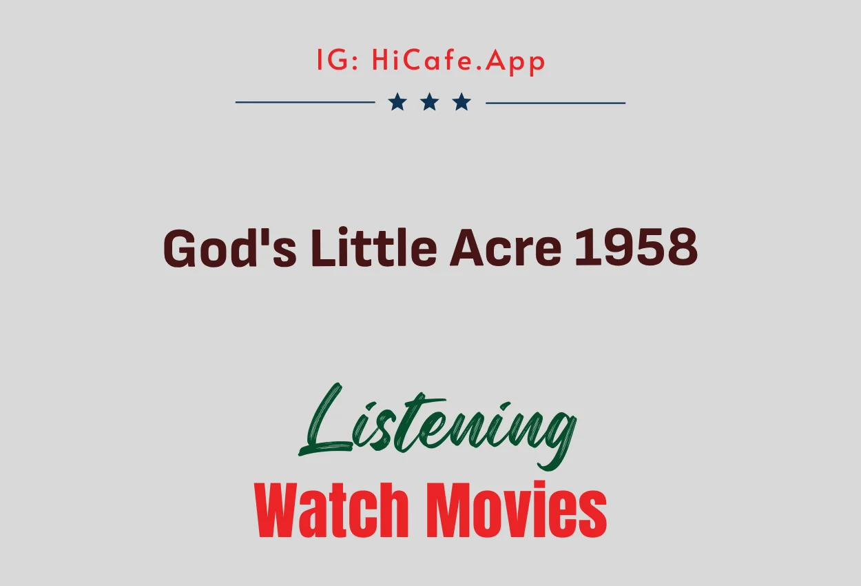 God's Little Acre 1958