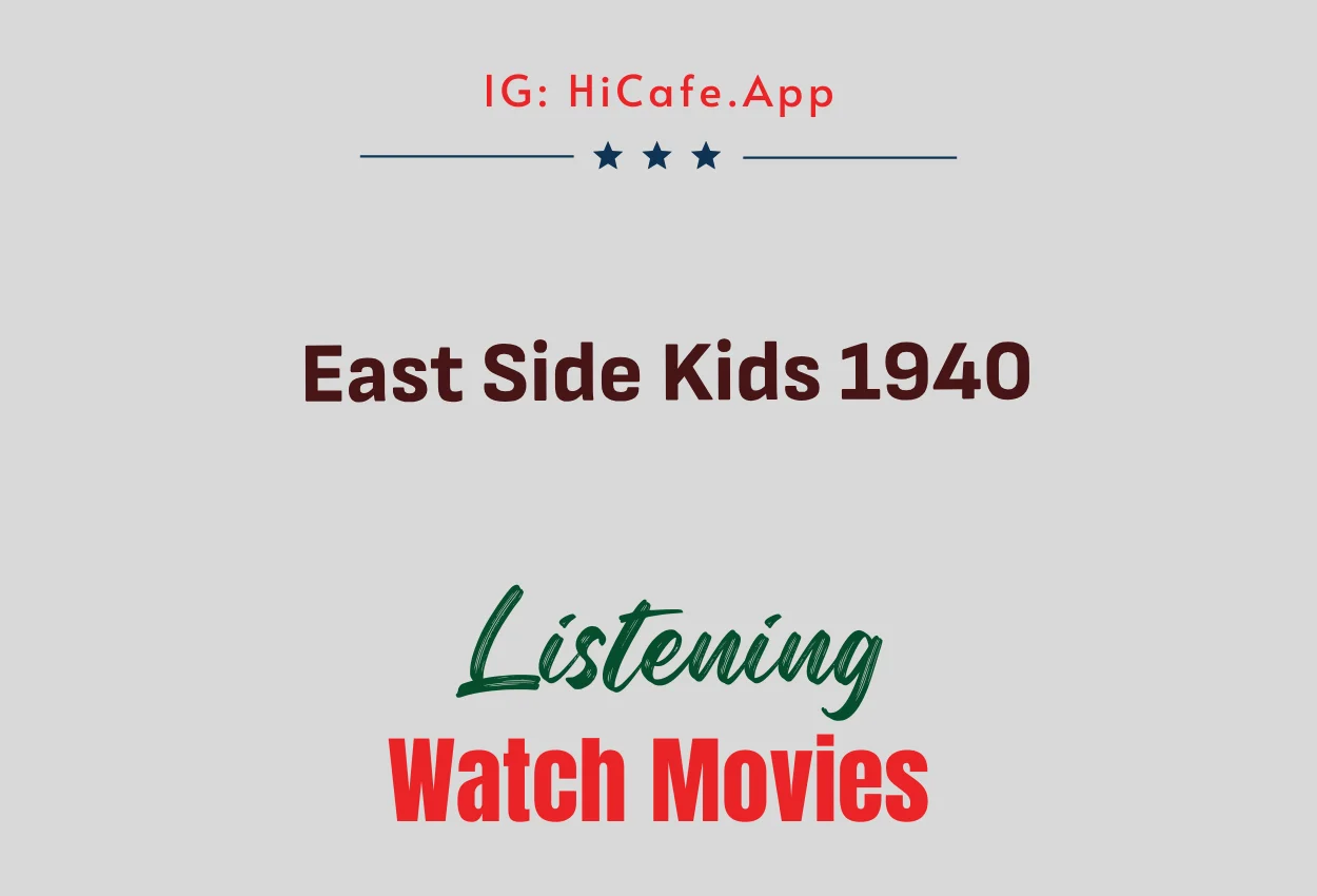 East Side Kids TV Series