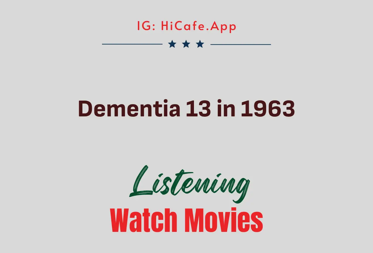 Dementia 13 film in 1963