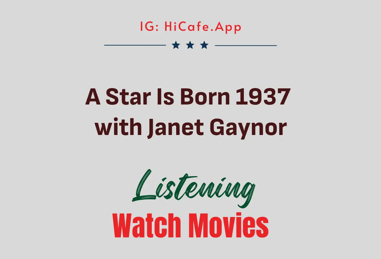 A Star Is Born 1937