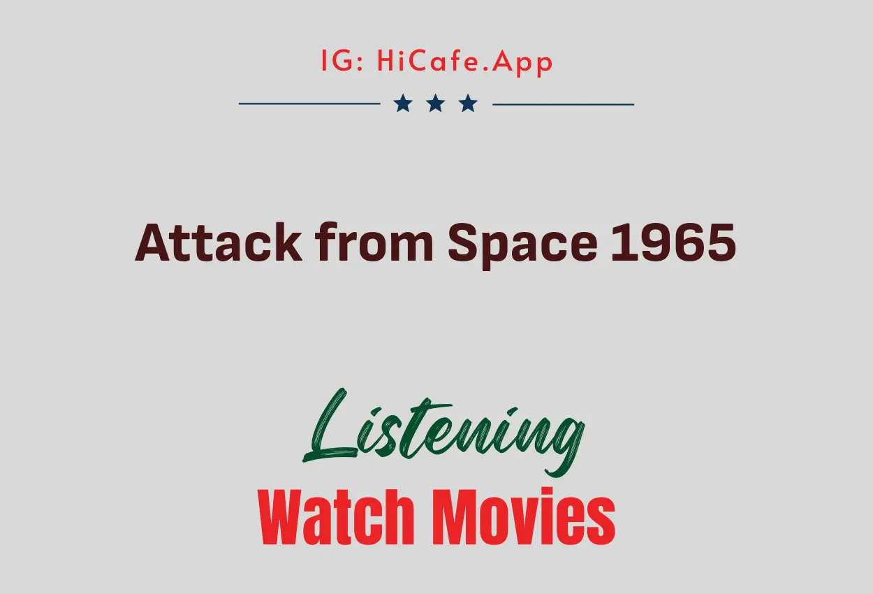 Attack from Space 1965
