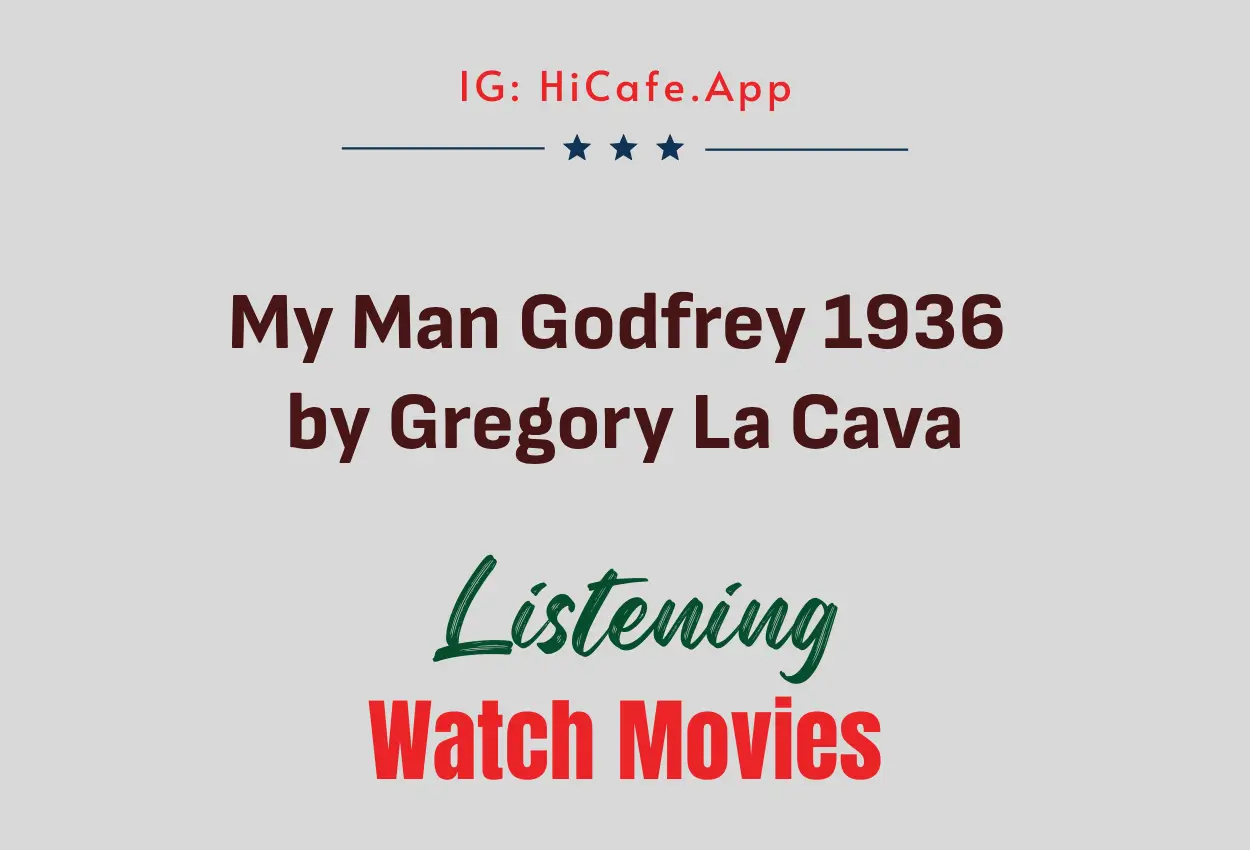 My Man Godfrey 1936