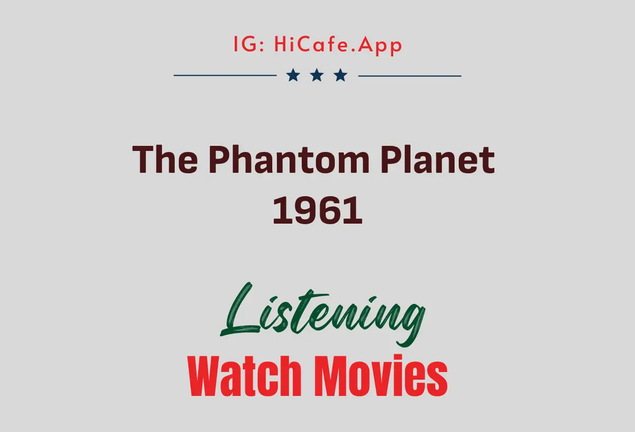 The Phantom Planet 1961