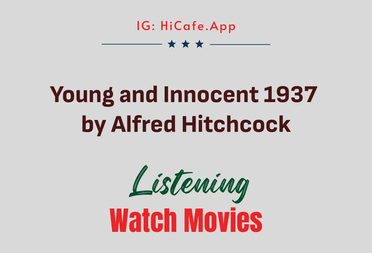 Young and Innocent 1937