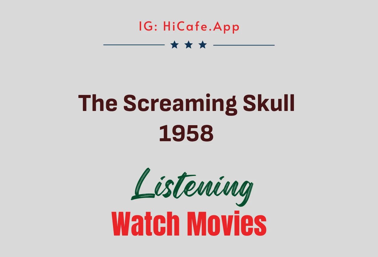 The Screaming Skull 1958