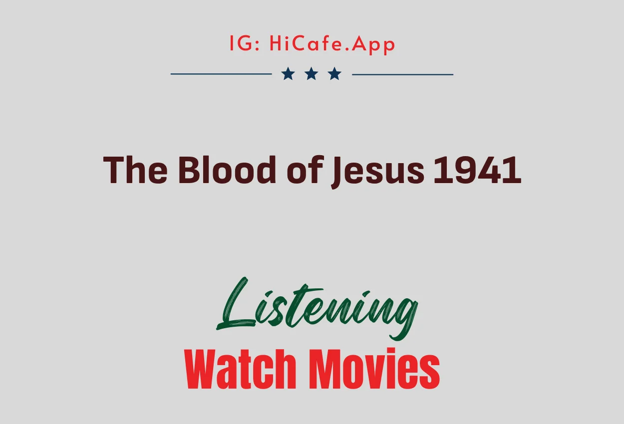 The Blood of Jesus 1941