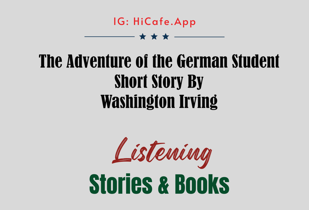 The Adventure of the German Student by Washington Irving
