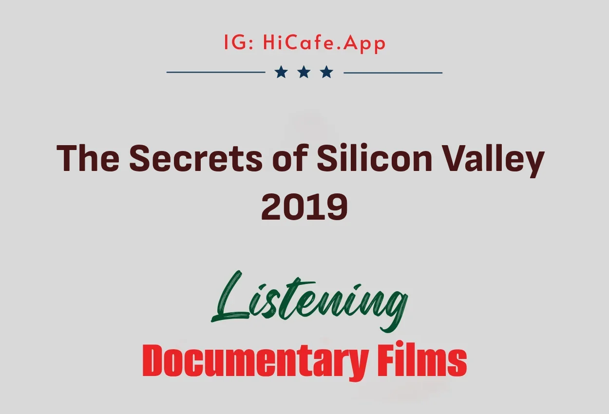 The Secrets of Silicon Valley 2019