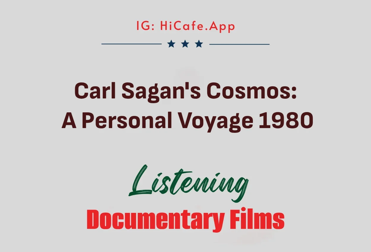 Carl Sagan's Cosmos: A Personal Voyage 1980
