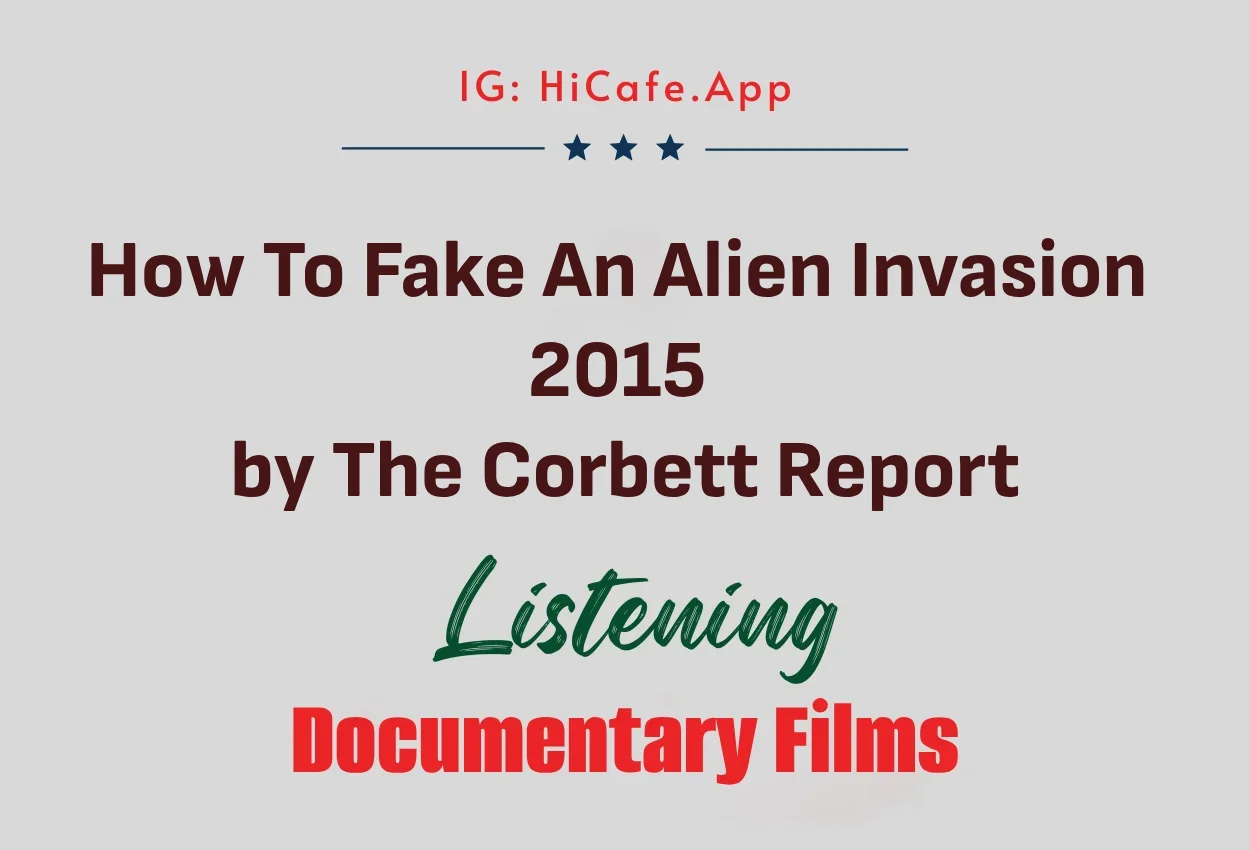 How To Fake An Alien Invasion 2015 by The Corbett Report